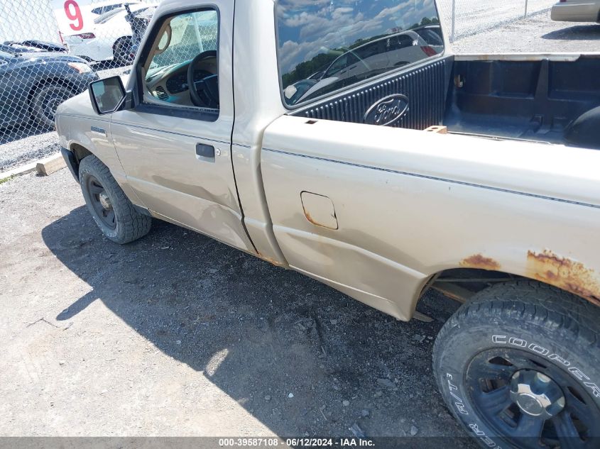 2007 Ford Ranger Stx/Xl/Xlt VIN: 1FTYR10D17PA18073 Lot: 39587108