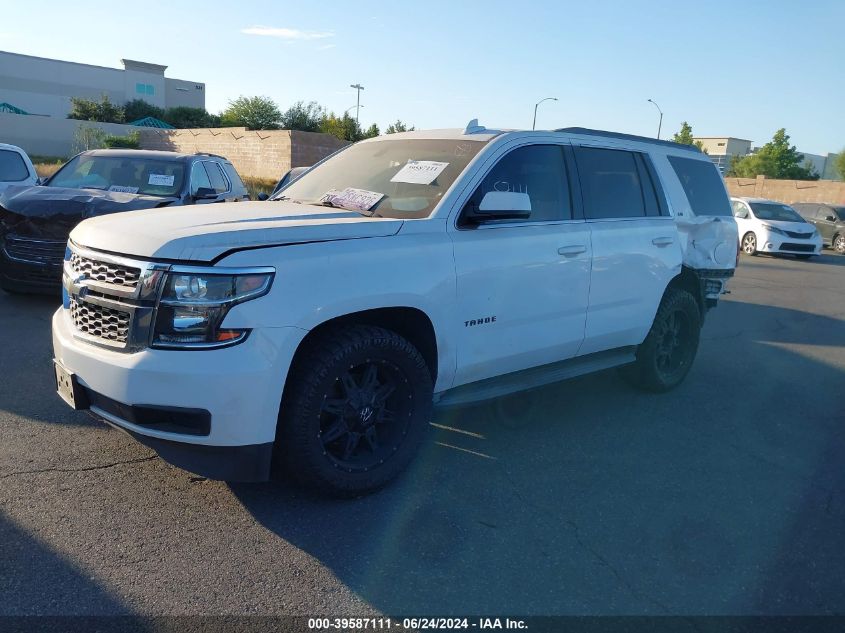 2016 Chevrolet Tahoe Ls VIN: 1GNSKAKC9GR111319 Lot: 39587111