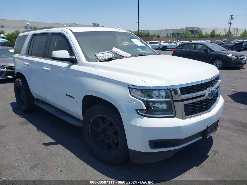 2016 Chevrolet Tahoe Ls VIN: 1GNSKAKC9GR111319 Lot: 39587111