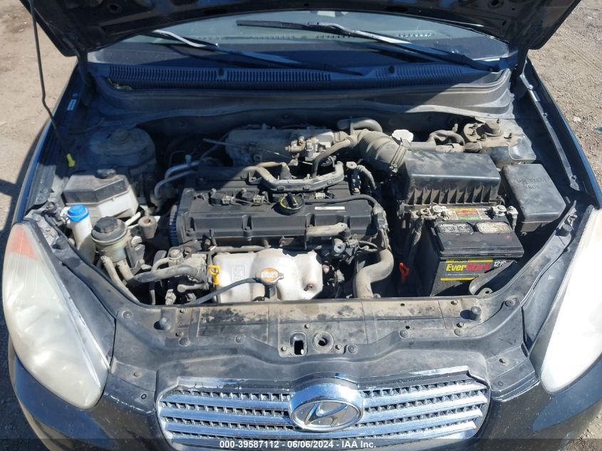 2008 Hyundai Accent Gls VIN: KMHCN46C28U235054 Lot: 39587112