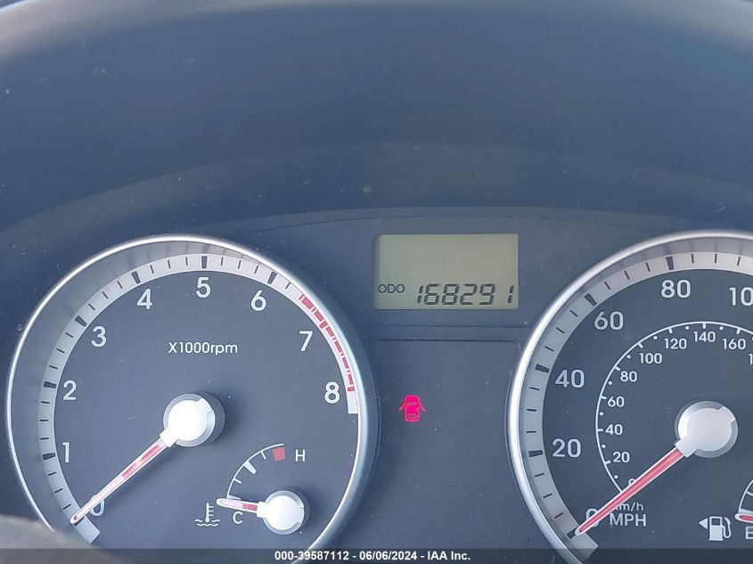 2008 Hyundai Accent Gls VIN: KMHCN46C28U235054 Lot: 39587112