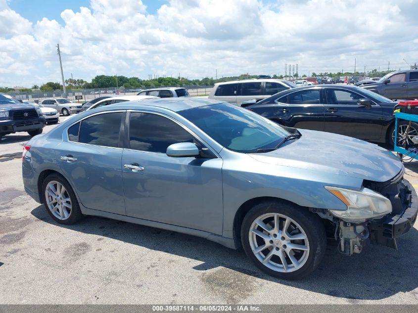 2010 Nissan Maxima 3.5 S VIN: 1N4AA5AP1AC817641 Lot: 39587114