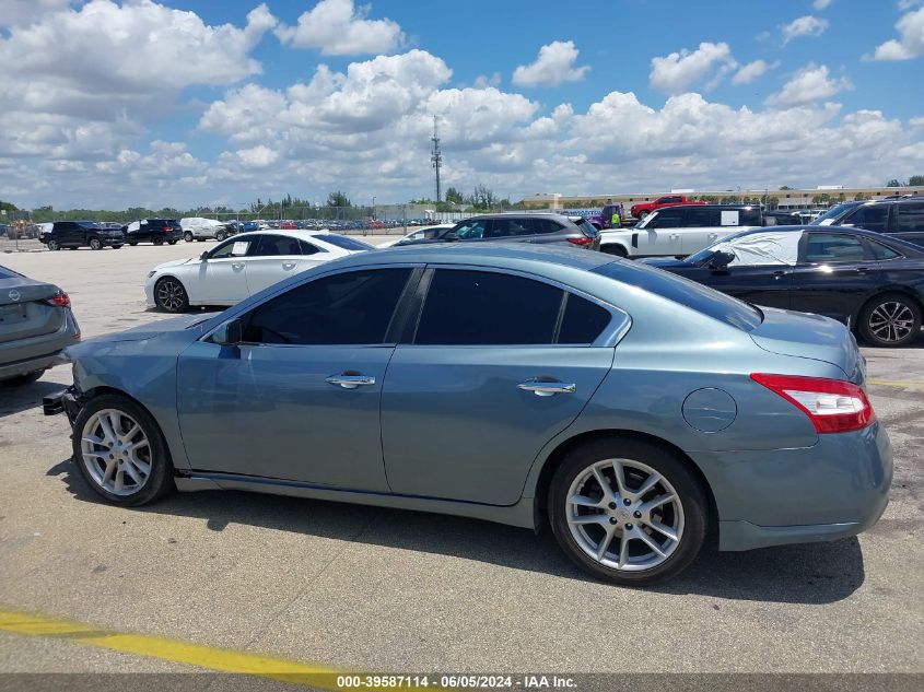 2010 Nissan Maxima 3.5 S VIN: 1N4AA5AP1AC817641 Lot: 39587114