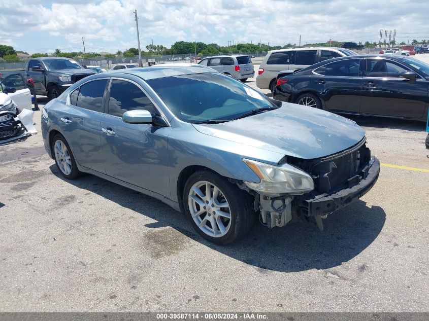 2010 Nissan Maxima 3.5 S VIN: 1N4AA5AP1AC817641 Lot: 39587114