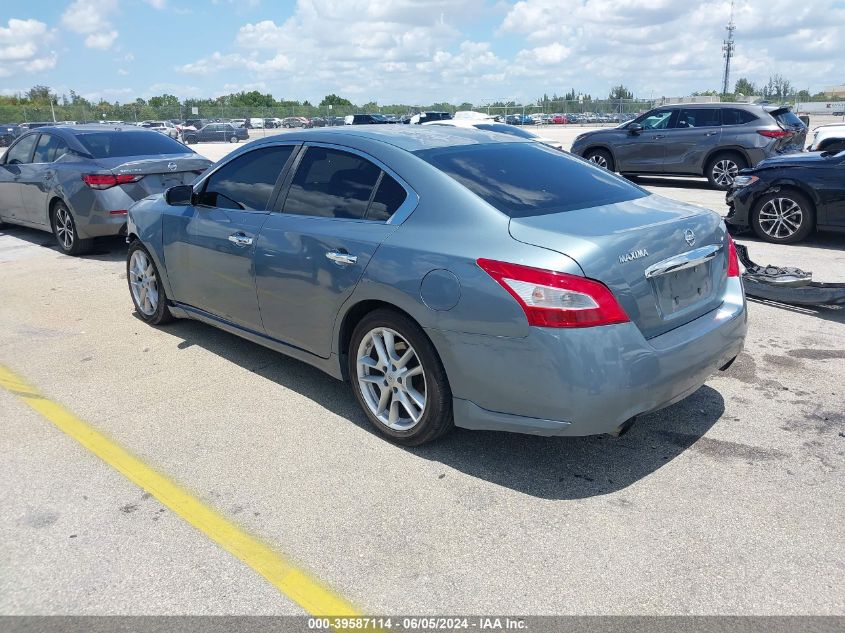 2010 Nissan Maxima 3.5 S VIN: 1N4AA5AP1AC817641 Lot: 39587114