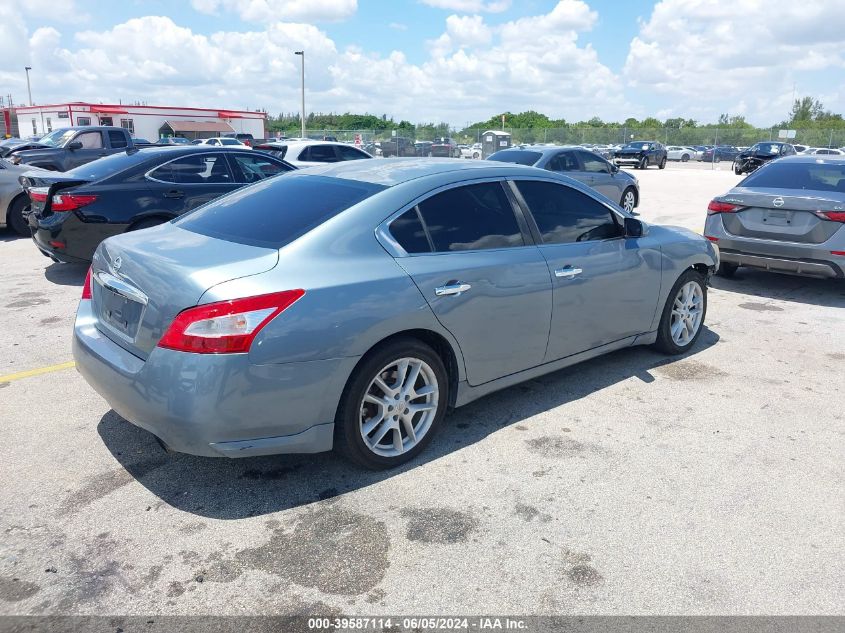 2010 Nissan Maxima 3.5 S VIN: 1N4AA5AP1AC817641 Lot: 39587114