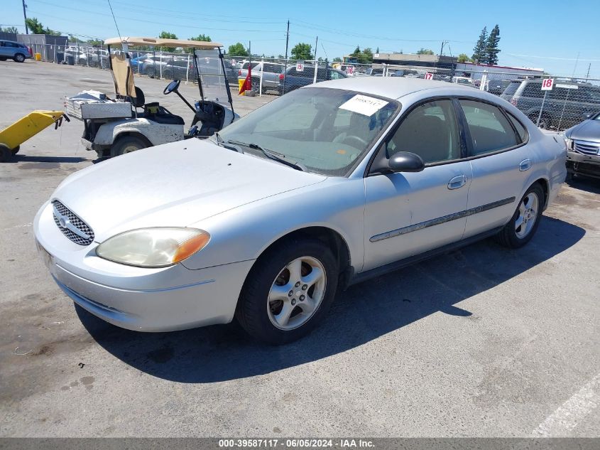 2001 Ford Taurus Lx VIN: 1FAFP52U81G159687 Lot: 39587117