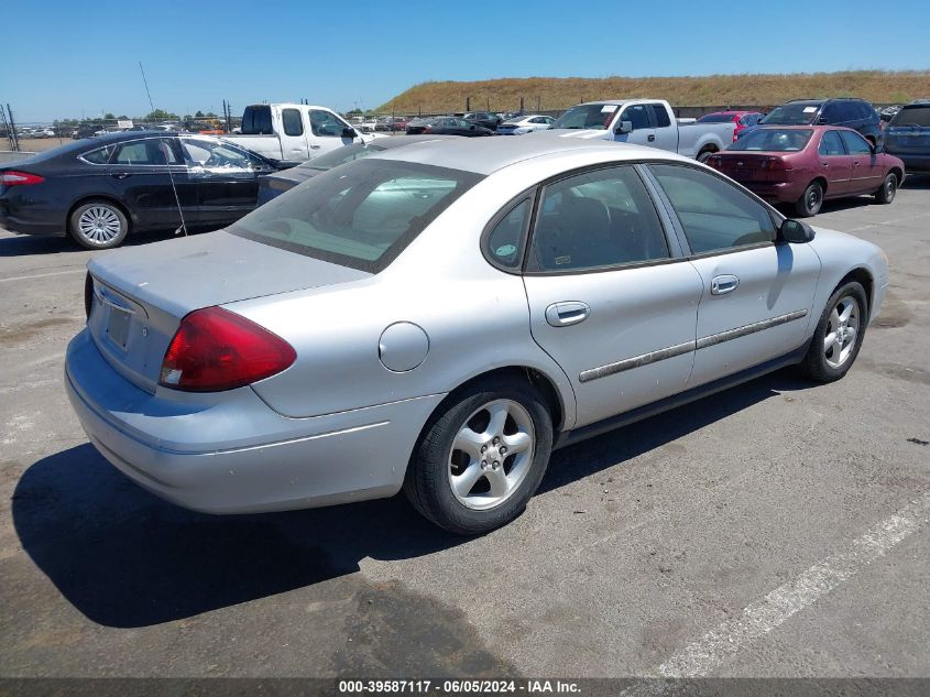 2001 Ford Taurus Lx VIN: 1FAFP52U81G159687 Lot: 39587117