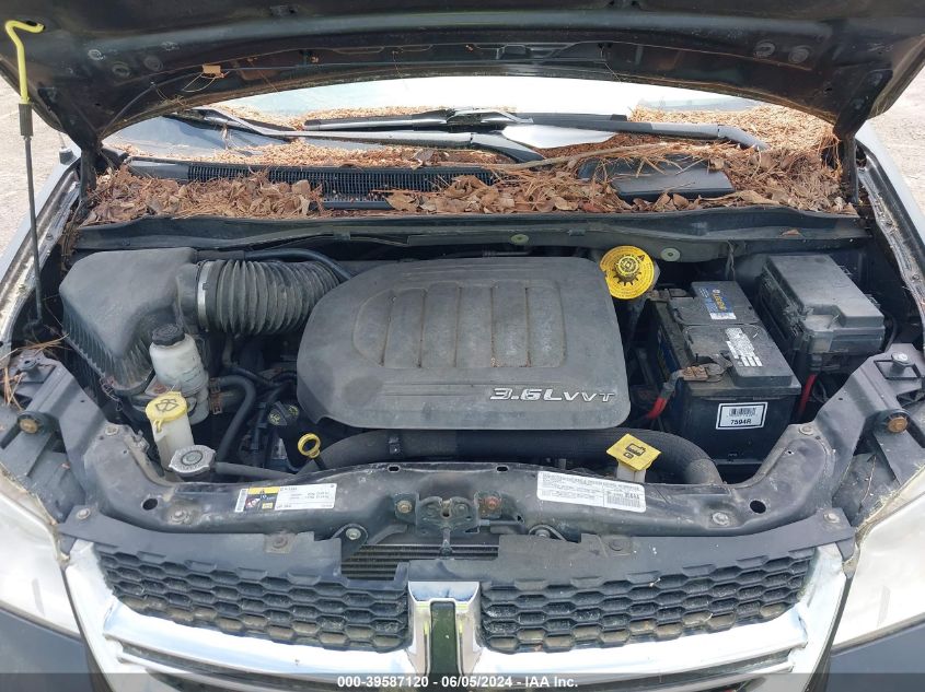 2014 Dodge Grand Caravan American Value Pkg/Se/Se 30Th Anniversary VIN: 2C4RDGBGXER323824 Lot: 39587120