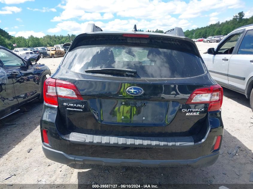 2017 Subaru Outback 2.5I Premium VIN: 4S4BSADCXH3409142 Lot: 39587127