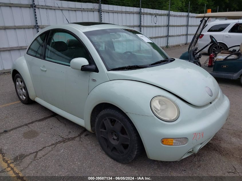 2002 Volkswagen New Beetle Gls VIN: 3VWCB21C92M454675 Lot: 39587134