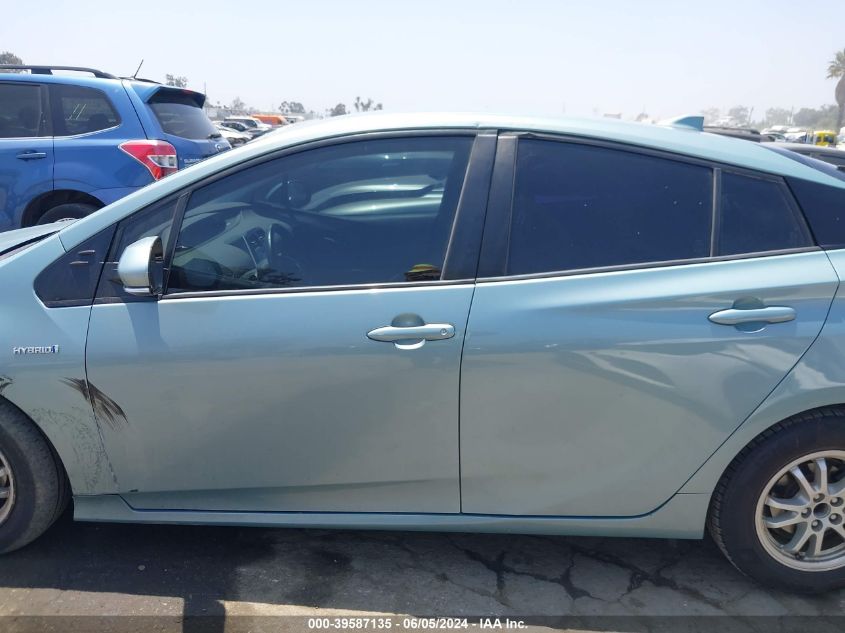 2016 Toyota Prius Three VIN: JTDKARFU5G3526296 Lot: 39587135