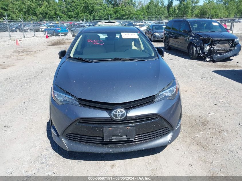 2017 Toyota Corolla L/Le/Xle/Se/Xse VIN: 2T1BURHE4HC748639 Lot: 39587151