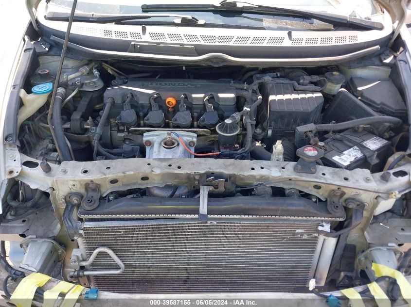 2010 Honda Civic Lx VIN: 2HGFA1F56AH314962 Lot: 39587155