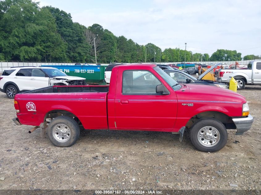 1998 Ford Ranger Splash/Xl/Xlt VIN: 1FTYR10U5WUC38557 Lot: 39587167