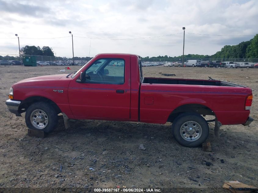 1998 Ford Ranger Splash/Xl/Xlt VIN: 1FTYR10U5WUC38557 Lot: 39587167