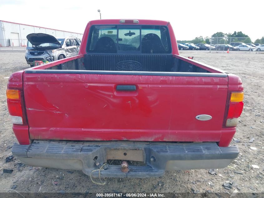 1998 Ford Ranger Splash/Xl/Xlt VIN: 1FTYR10U5WUC38557 Lot: 39587167