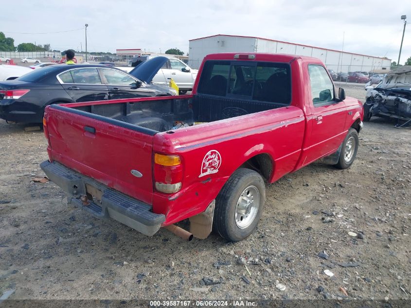 1998 Ford Ranger Splash/Xl/Xlt VIN: 1FTYR10U5WUC38557 Lot: 39587167
