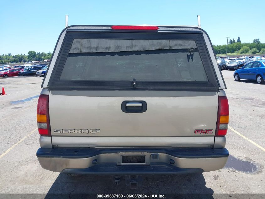 2001 GMC Sierra 1500 C3 VIN: 2GTEK69U611364521 Lot: 39587169