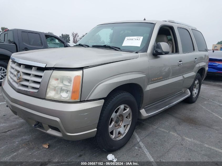 2002 Cadillac Escalade Standard VIN: 1GYEK63NX2R127180 Lot: 39587182