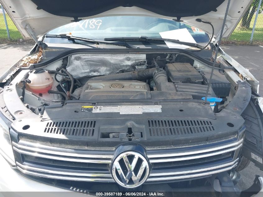 2013 VOLKSWAGEN TIGUAN S - WVGBV3AX7DW601508