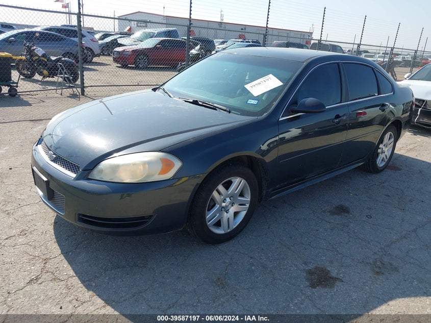 2014 CHEVROLET IMPALA LIMITED LT - 2G1WB5E33E1109321