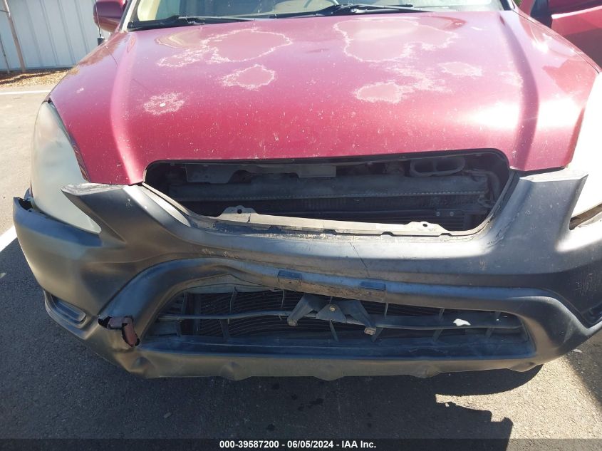 2004 Honda Cr-V Ex VIN: JHLRD78894C000844 Lot: 39587200