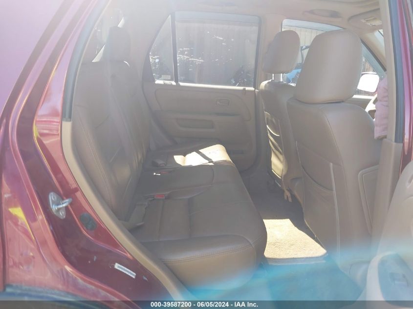 2004 Honda Cr-V Ex VIN: JHLRD78894C000844 Lot: 39587200