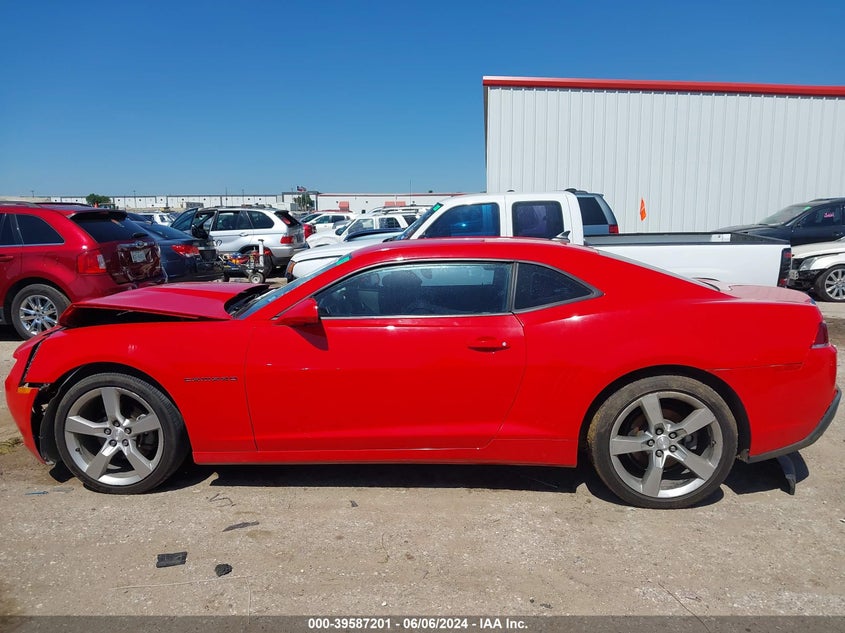 2015 Chevrolet Camaro 2Ls VIN: 2G1FB1E32F9176004 Lot: 39587201