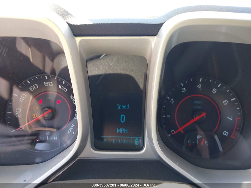 2015 Chevrolet Camaro 2Ls VIN: 2G1FB1E32F9176004 Lot: 39587201