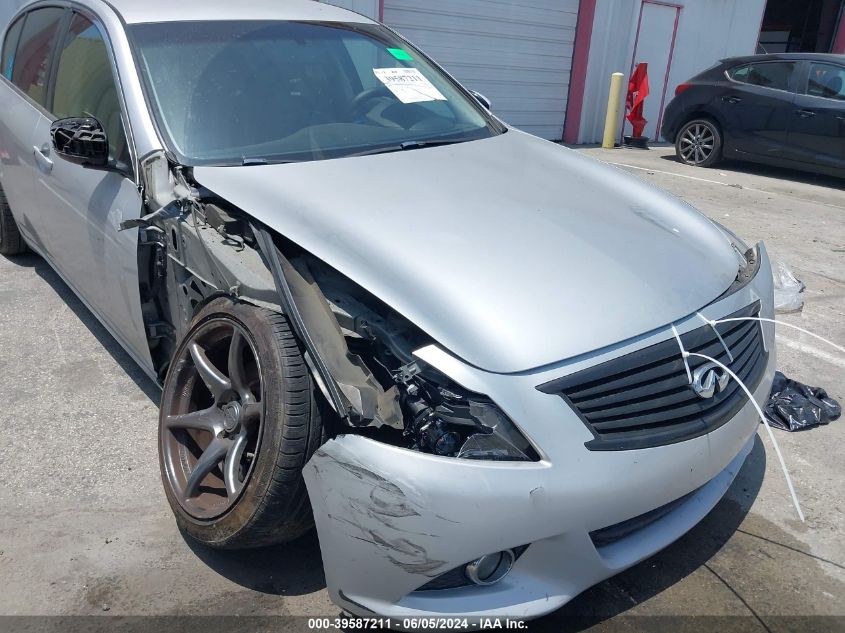 2010 Infiniti G37 Journey VIN: JN1CV6AP9AM405011 Lot: 39587211