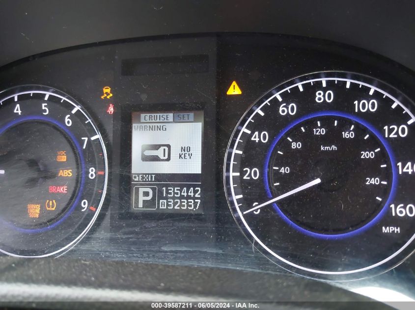 2010 Infiniti G37 Journey VIN: JN1CV6AP9AM405011 Lot: 39587211