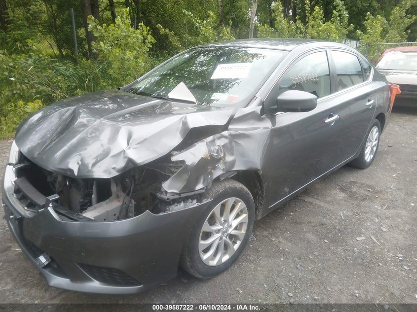 VIN 3N1AB7AP0JL633611 2018 NISSAN SENTRA SV