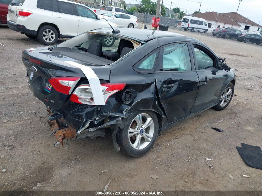 2014 Ford Focus Se VIN: 1FADP3F21EL334315 Lot: 39587226