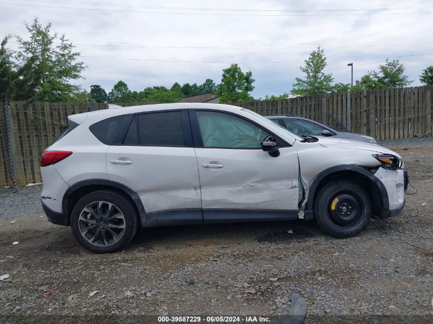 2016 Mazda Cx-5 Grand Touring VIN: JM3KE4DY2G0625258 Lot: 39587229