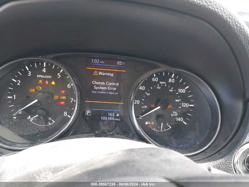 2019 Nissan Rogue Sv VIN: KNMAT2MT8KP501143 Lot: 39587238