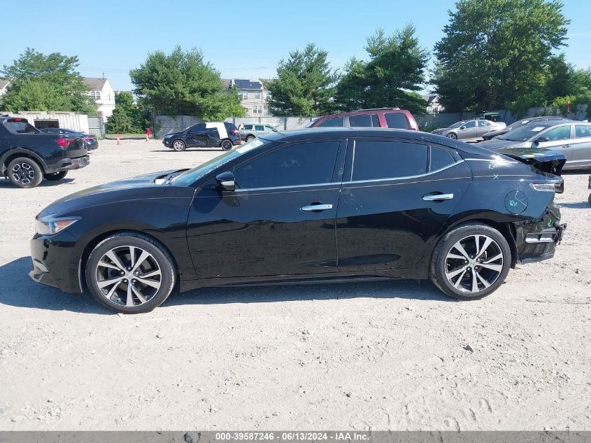 2018 Nissan Maxima 3.5 Sl VIN: 1N4AA6AP7JC398782 Lot: 39587246