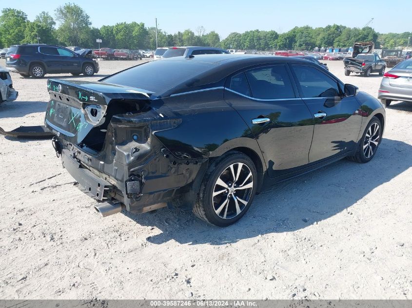 2018 Nissan Maxima 3.5 Sl VIN: 1N4AA6AP7JC398782 Lot: 39587246