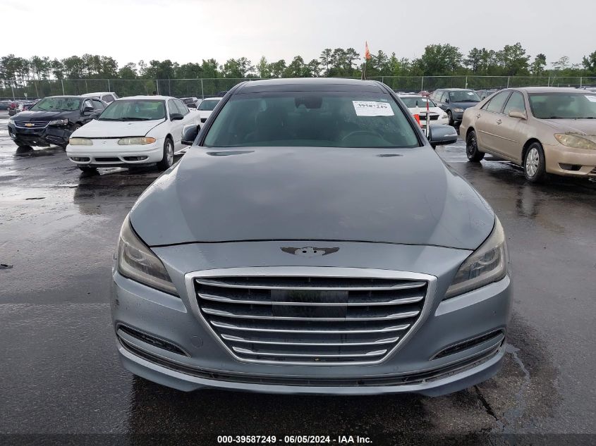 2015 Hyundai Genesis 3.8 VIN: KMHGN4JE8FU089072 Lot: 39587249