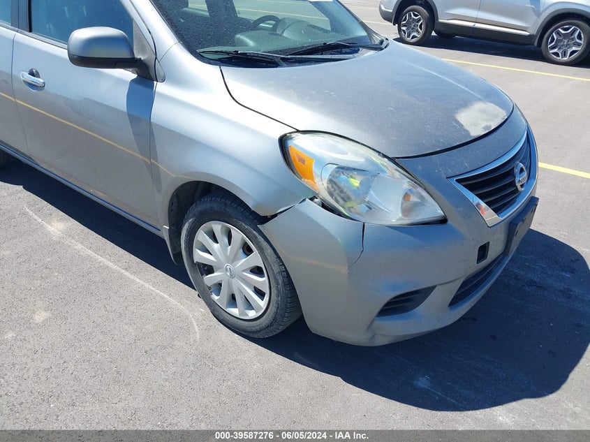 2013 Nissan Versa 1.6 Sv VIN: 3N1CN7AP5DL844324 Lot: 39587276