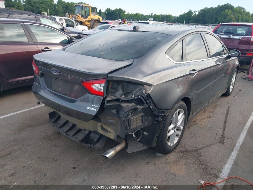 2016 FORD FUSION SE - 3FA6P0HD4GR403055