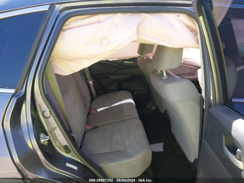 2015 Honda Cr-V Lx VIN: 5J6RM3H37FL001000 Lot: 39587292