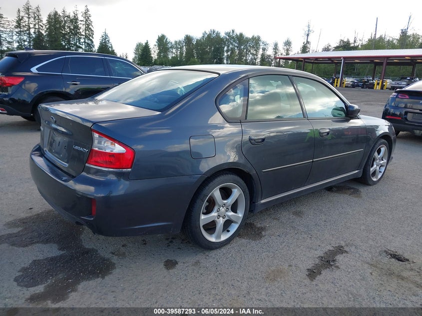 2009 Subaru Legacy 2.5I VIN: 4S3BL616697230989 Lot: 39587293