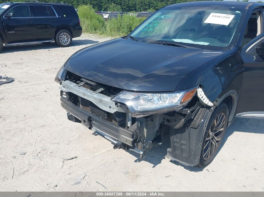 2016 Mitsubishi Outlander Se VIN: JA4AD3A35GZ042778 Lot: 39587299