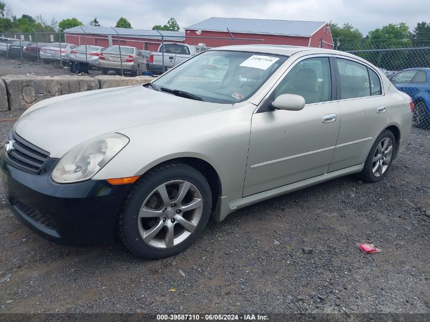 2005 Infiniti G35X VIN: JNKCV51F15M315595 Lot: 39587310