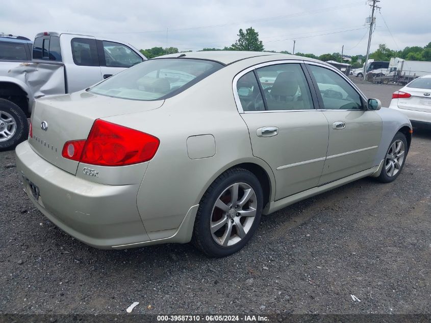 2005 Infiniti G35X VIN: JNKCV51F15M315595 Lot: 39587310