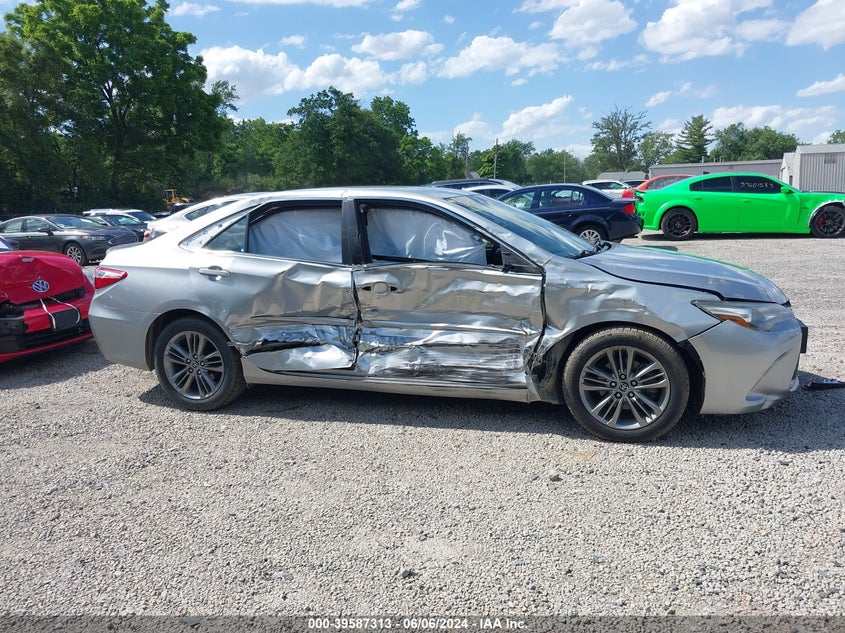 2016 Toyota Camry Se VIN: 4T1BF1FK7GU177889 Lot: 39587313