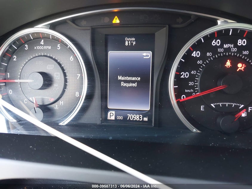 2016 Toyota Camry Se VIN: 4T1BF1FK7GU177889 Lot: 39587313