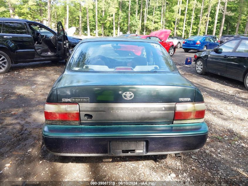 1996 Toyota Corolla Dx VIN: 2T1BB02E4TC169766 Lot: 39587319