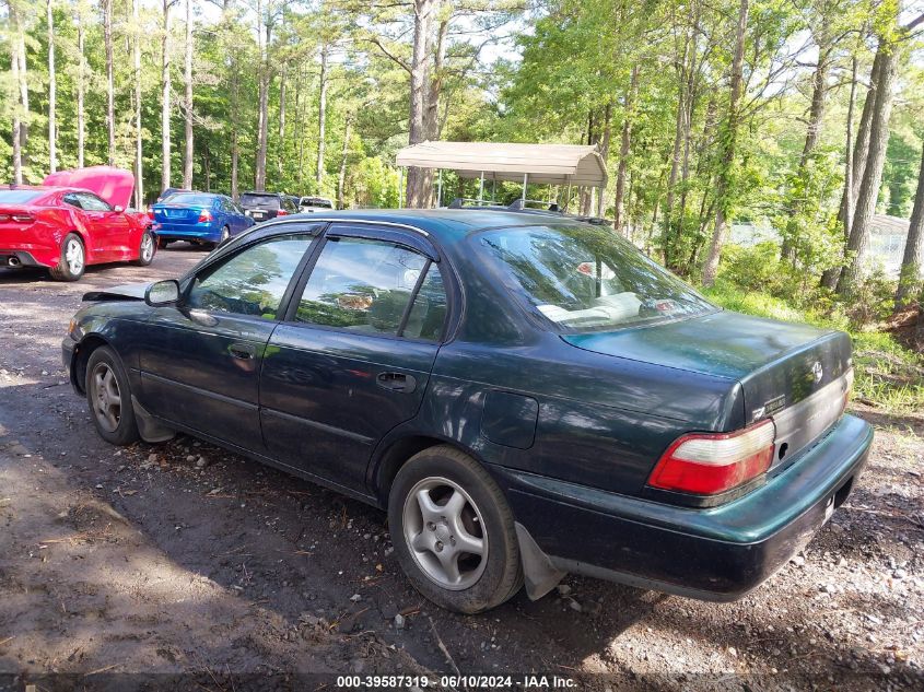 1996 Toyota Corolla Dx VIN: 2T1BB02E4TC169766 Lot: 39587319